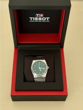 Tissot PRX Green Dial Stainless Steel Bracelet Watch